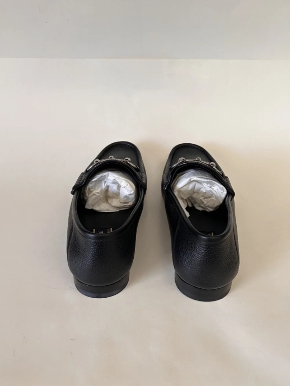 GUCCI Men's Horsebit 1953 Loafers Black Leather Size 10 (US) NIB 816370 AAEHX